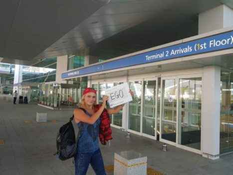 Фото-отзыв, который прислала девушка в агентство из Южной Корее