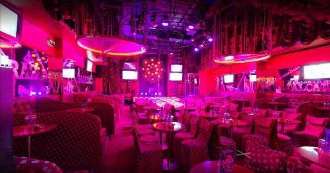 Интерьер ночного клуба ALKATRAZ в Греции