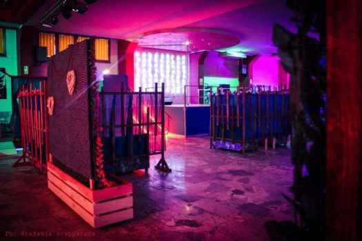 Что рассказывают девушки о работе в стриптиз клубе Anaconda в Италии? На фото клуб изнутри