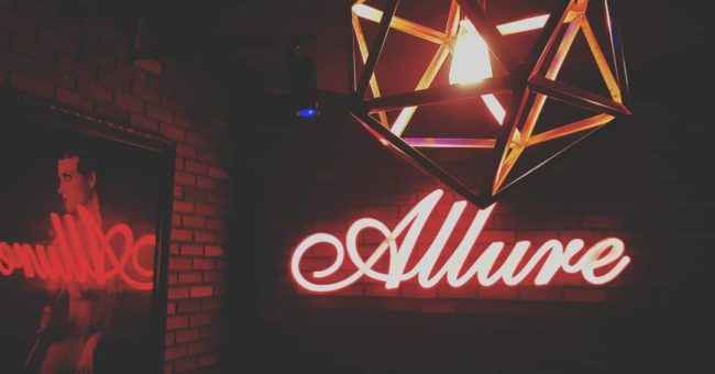 Красивое оформление ночного клуба Аллюр на Патонге