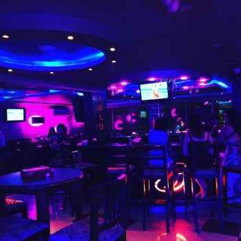 Обстановка ночного бара Solo, который расположен в Аммане